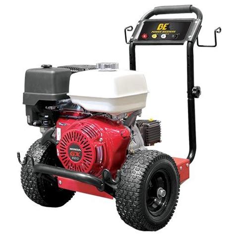 premium pneumatic tires for easy mobility. . Honda gx390 pressure washer 3700 psi